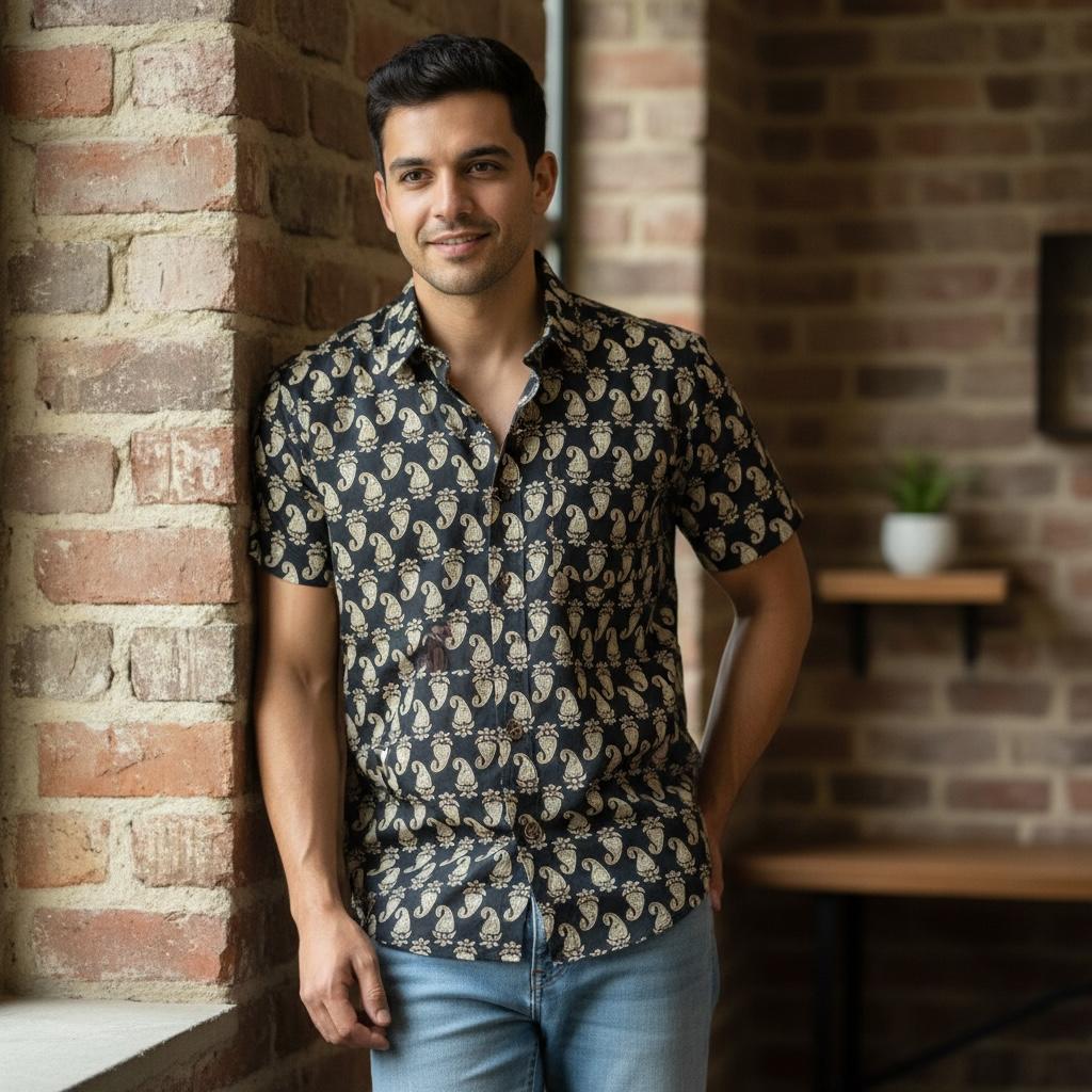 Printed Casual Shirt – Urban & Relaxed Style