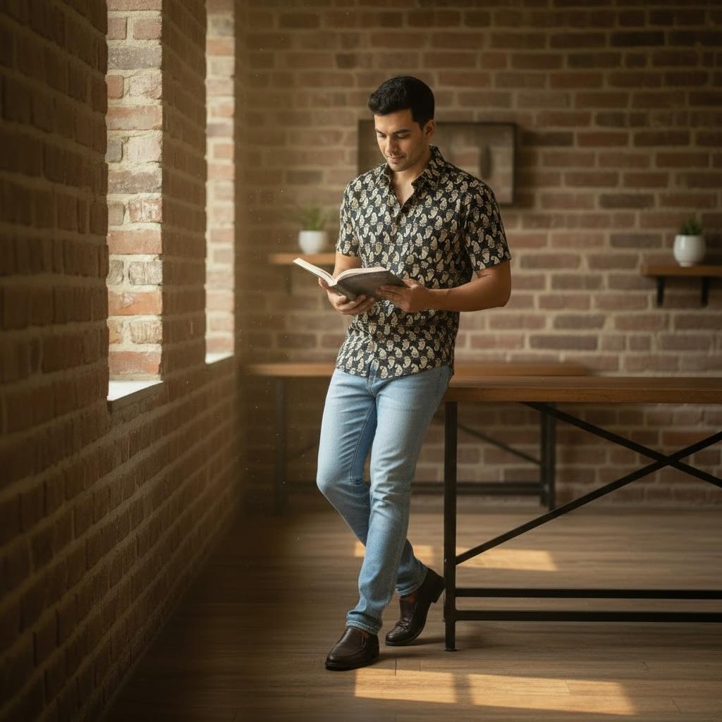 Printed Casual Shirt – Urban & Relaxed Style