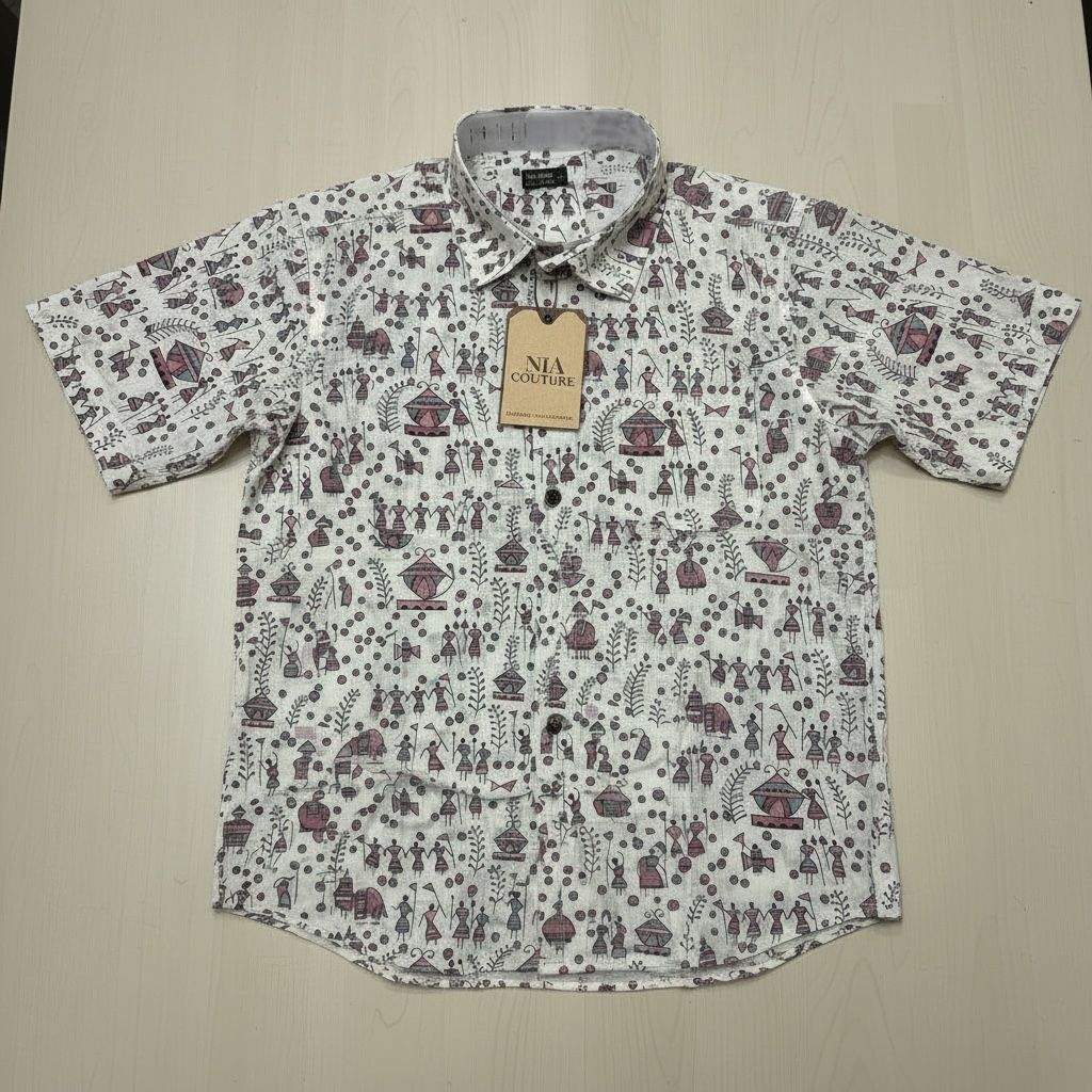 Printed Casual Shirt – Urban & Relaxed Style