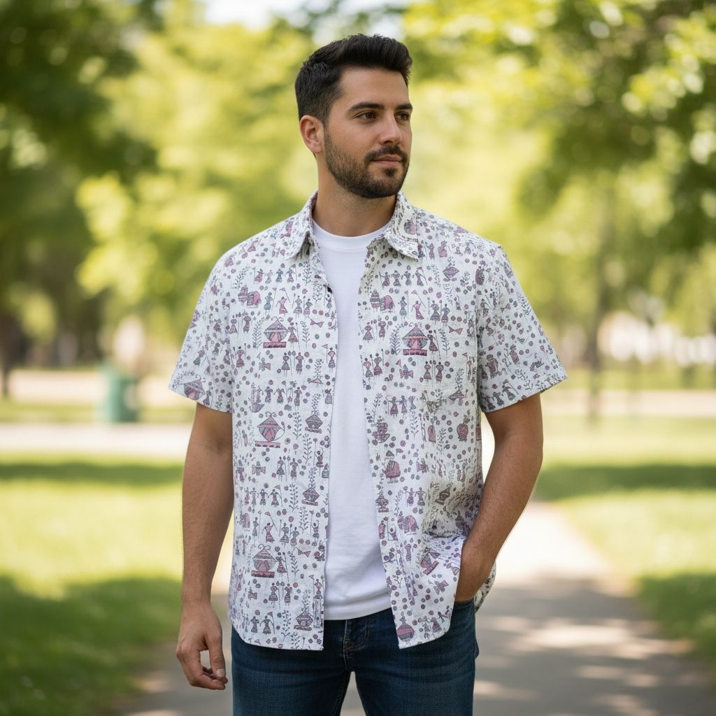Printed Casual Shirt – Urban & Relaxed Style