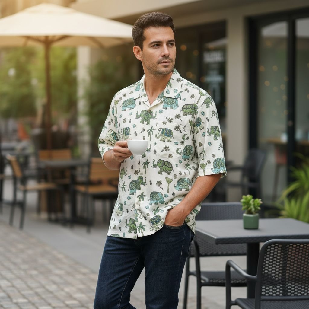 Printed Casual Shirt – Modern & Playful
