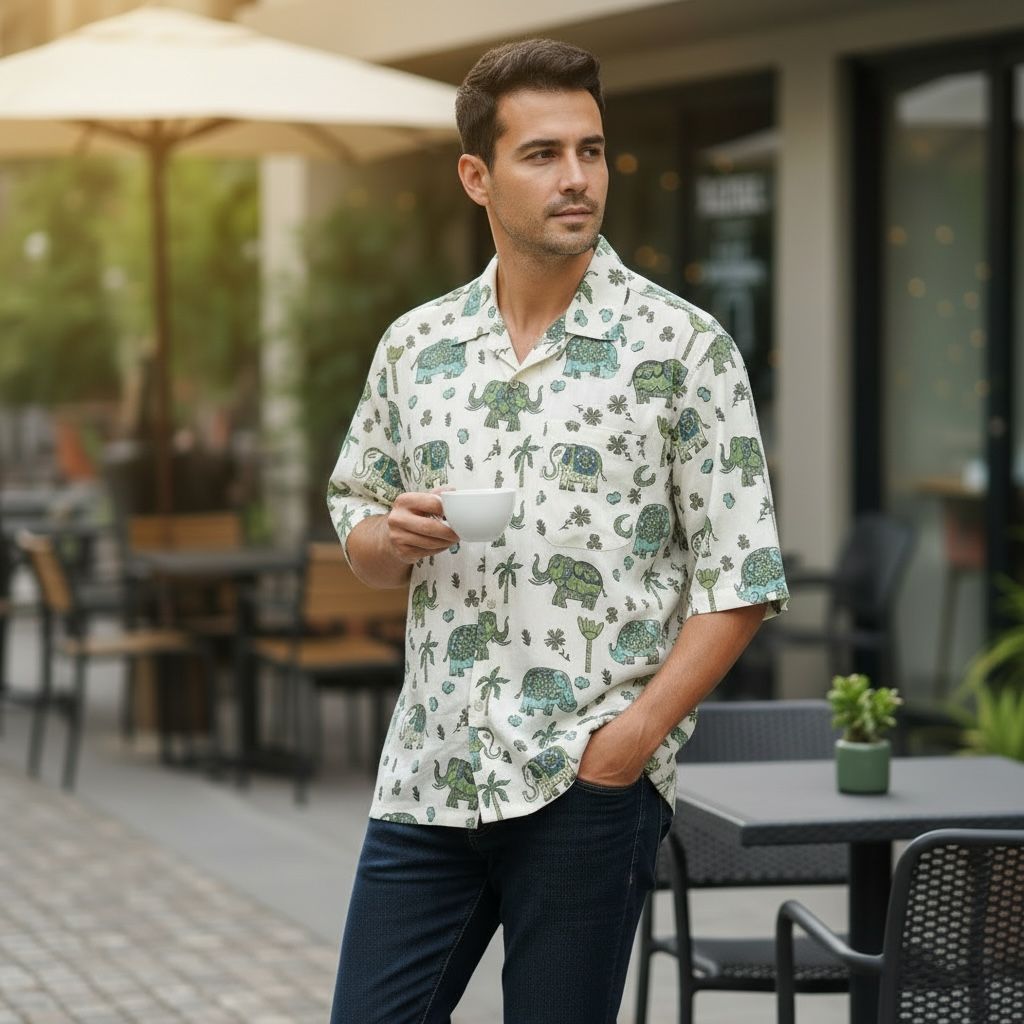 Printed Casual Shirt – Modern & Playful