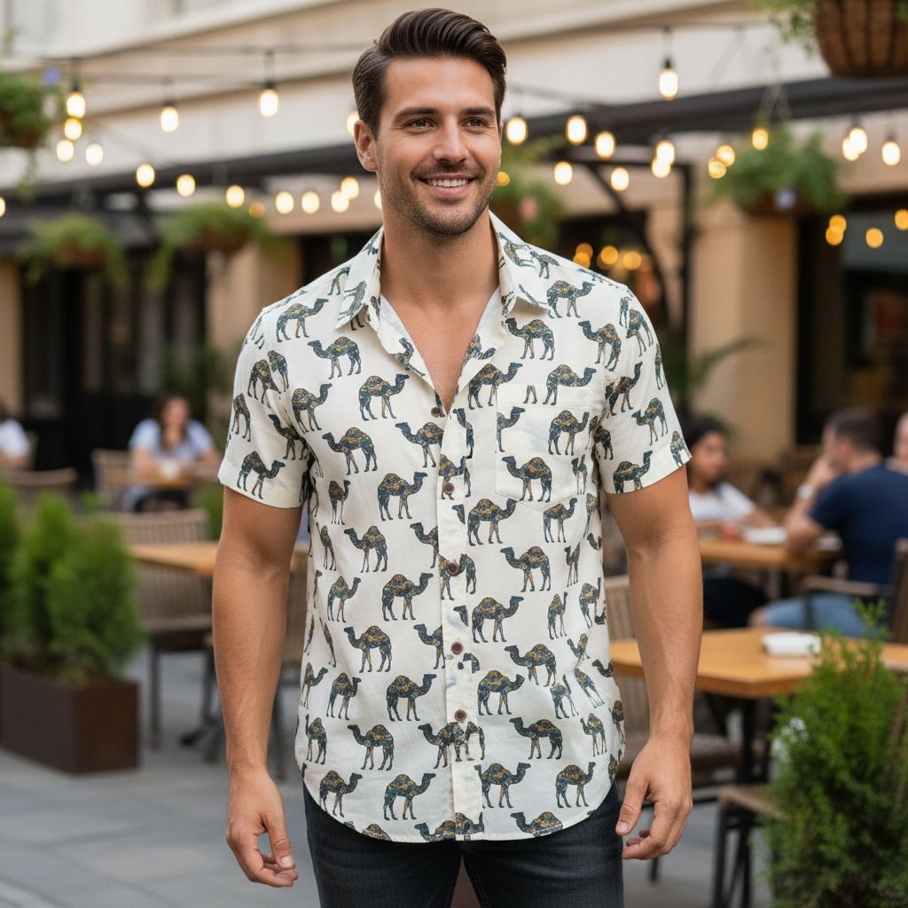 Printed Casual Shirt – Modern & Playful