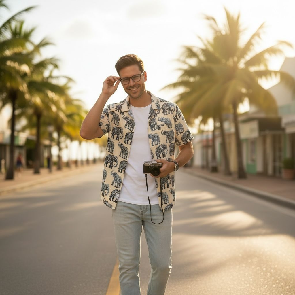 Printed Casual Shirt – Relaxed & Contemporary