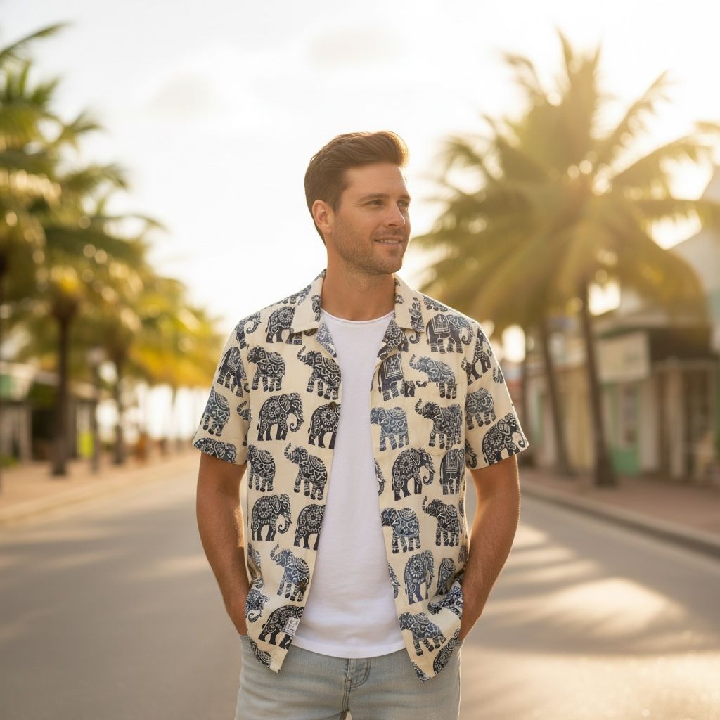 Printed Casual Shirt – Relaxed & Contemporary