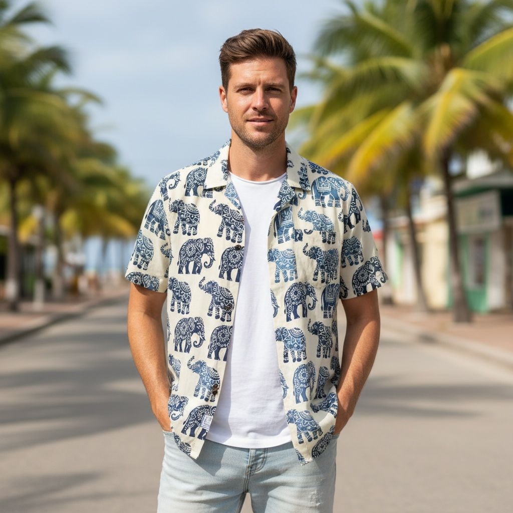 Printed Casual Shirt – Relaxed & Contemporary